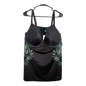Underwire Balconette Tankini Top 40F Lane Bryant (Bra Fit Sizing)